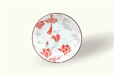 中國結湯盤5.5吋